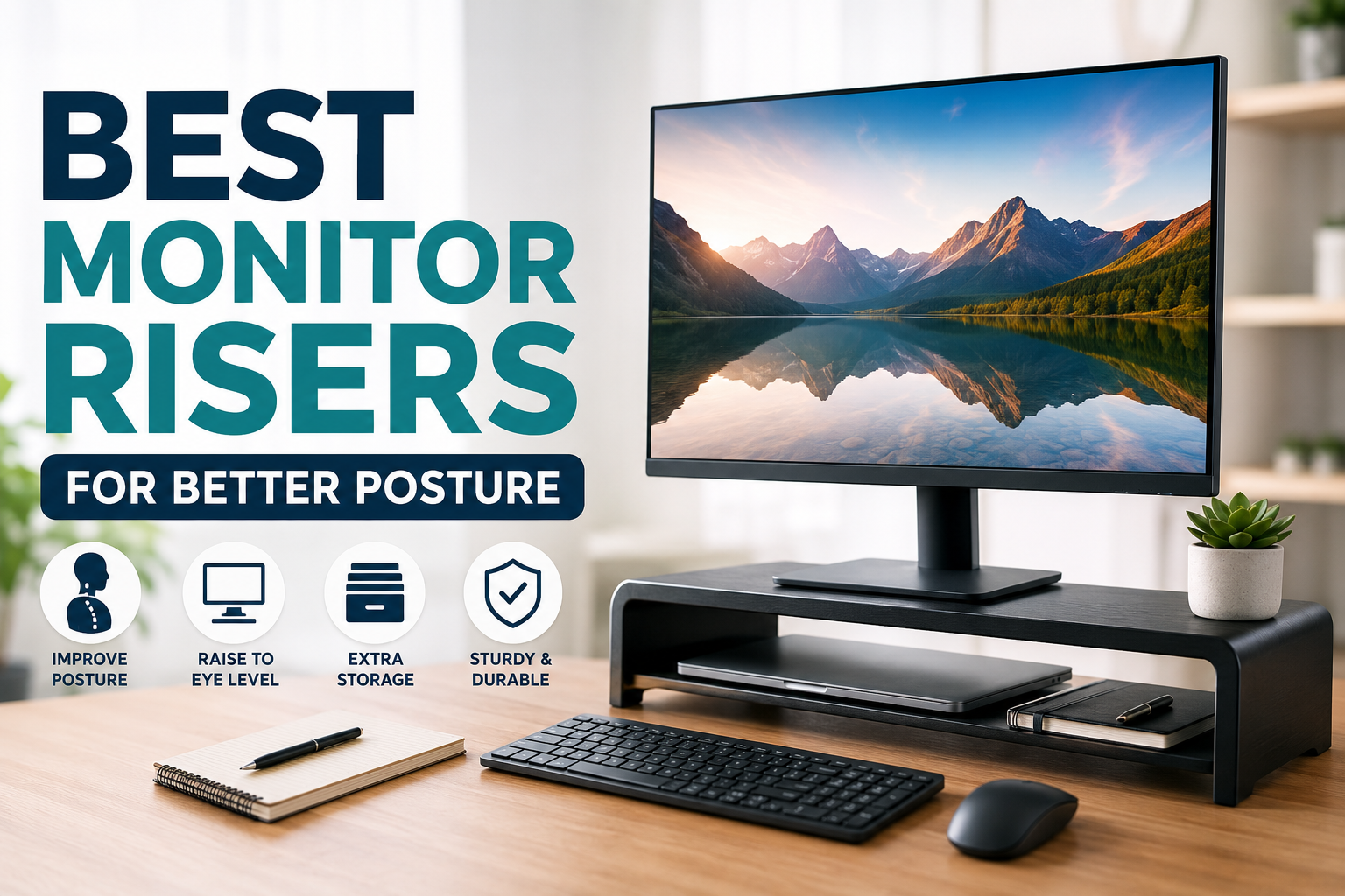 Best Monitor Risers for Better Posture (2026 Guide)