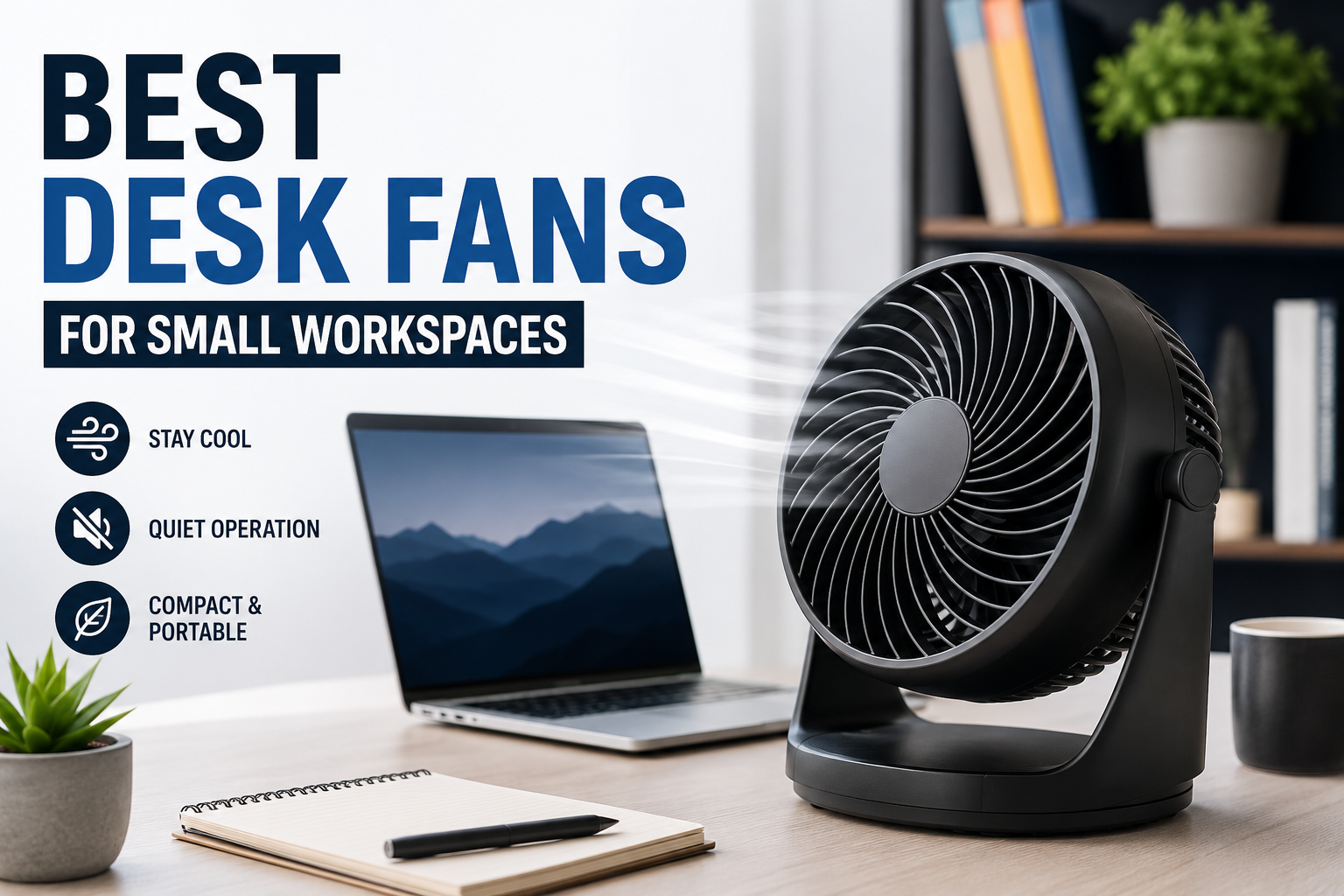 Desk Fans for Small Workspaces