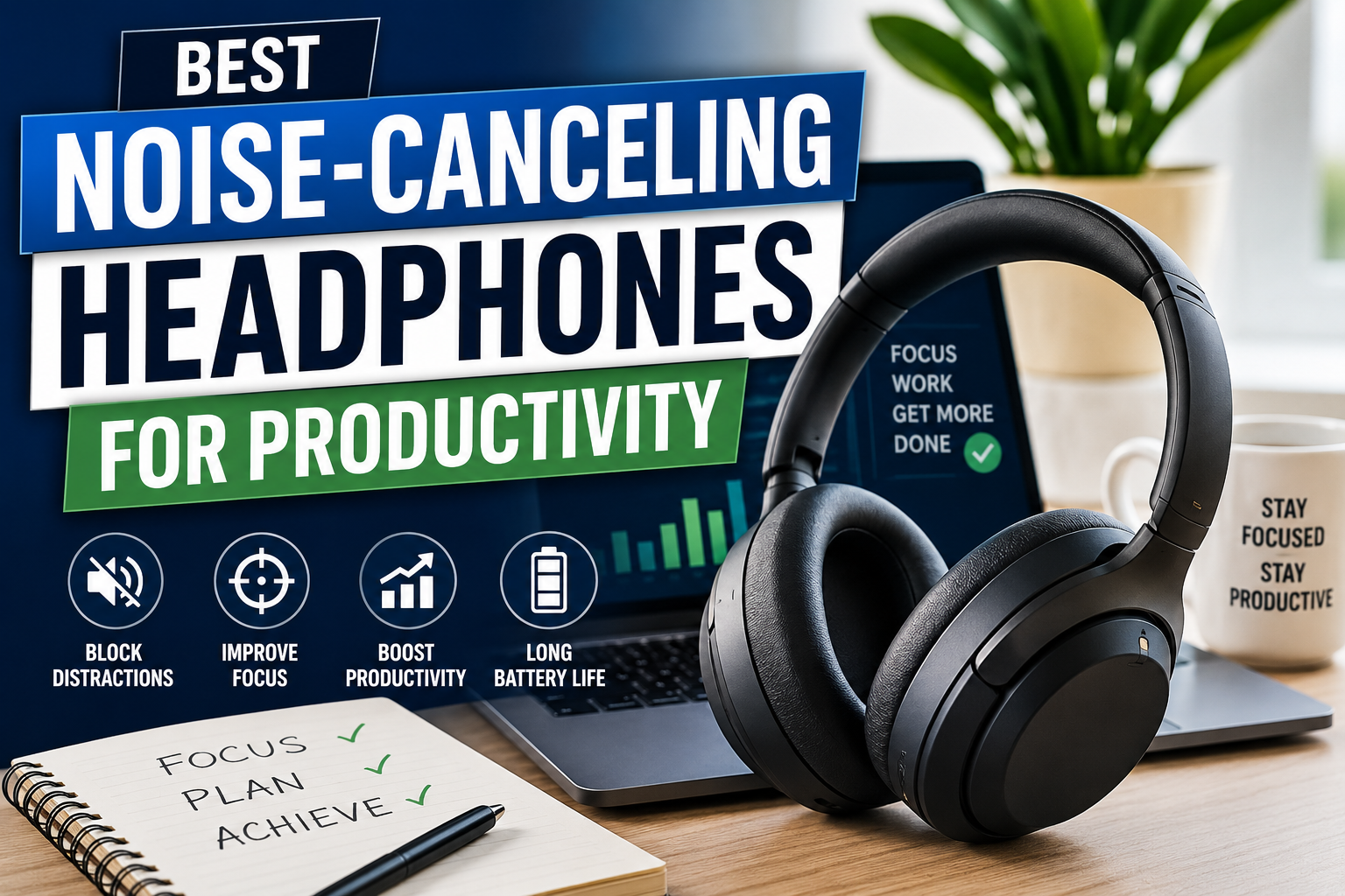 Best Noise-Canceling Headphones for Productivity