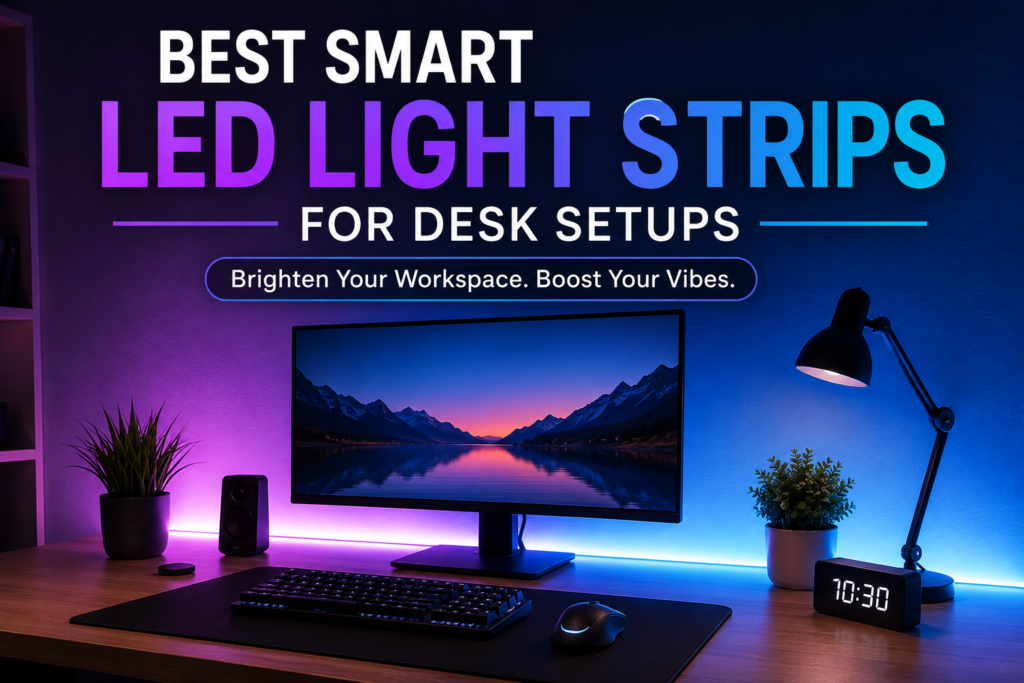 Best Smart LED Light Strips for Desk Setups