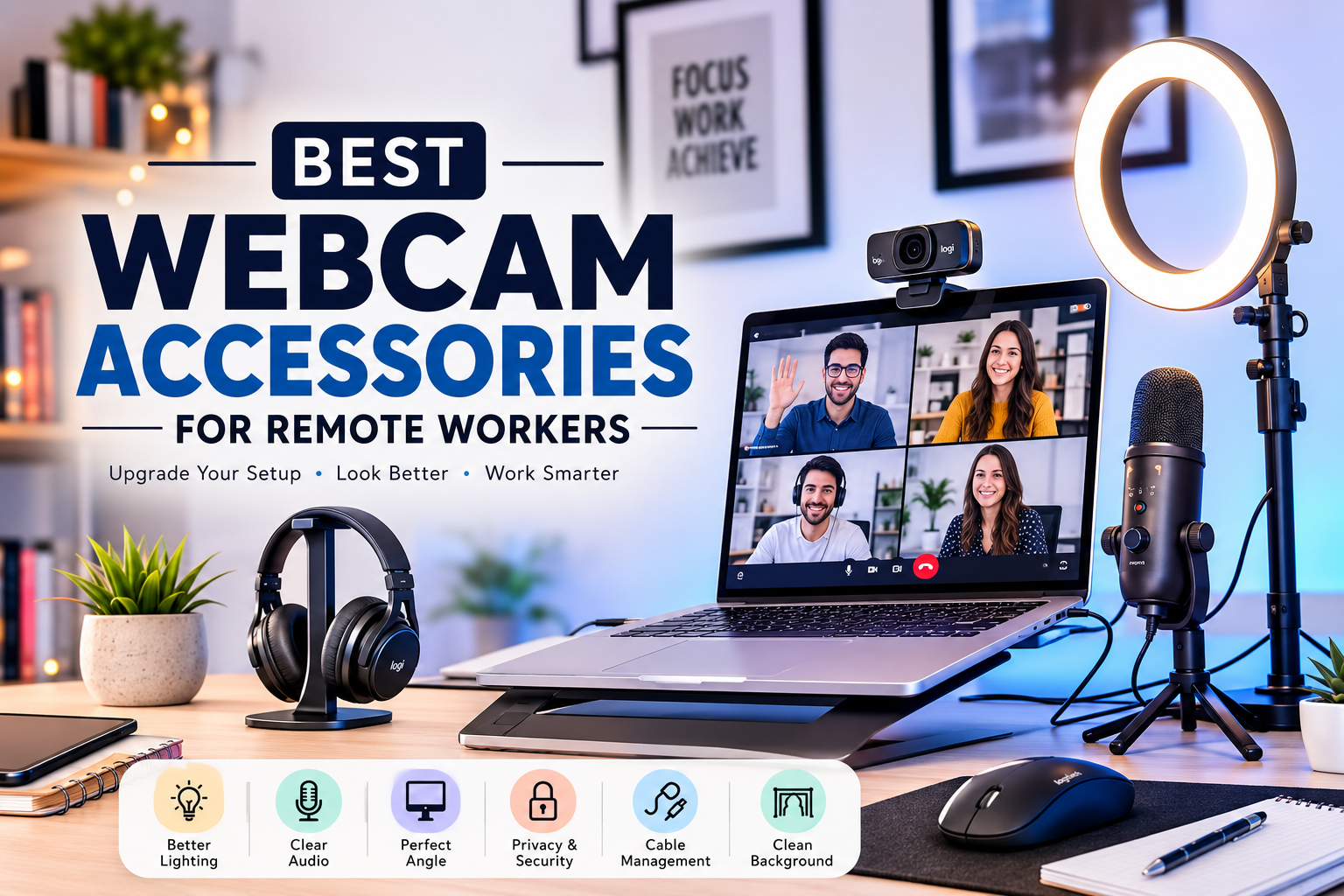 Best Webcam Accessories for Remote Workers