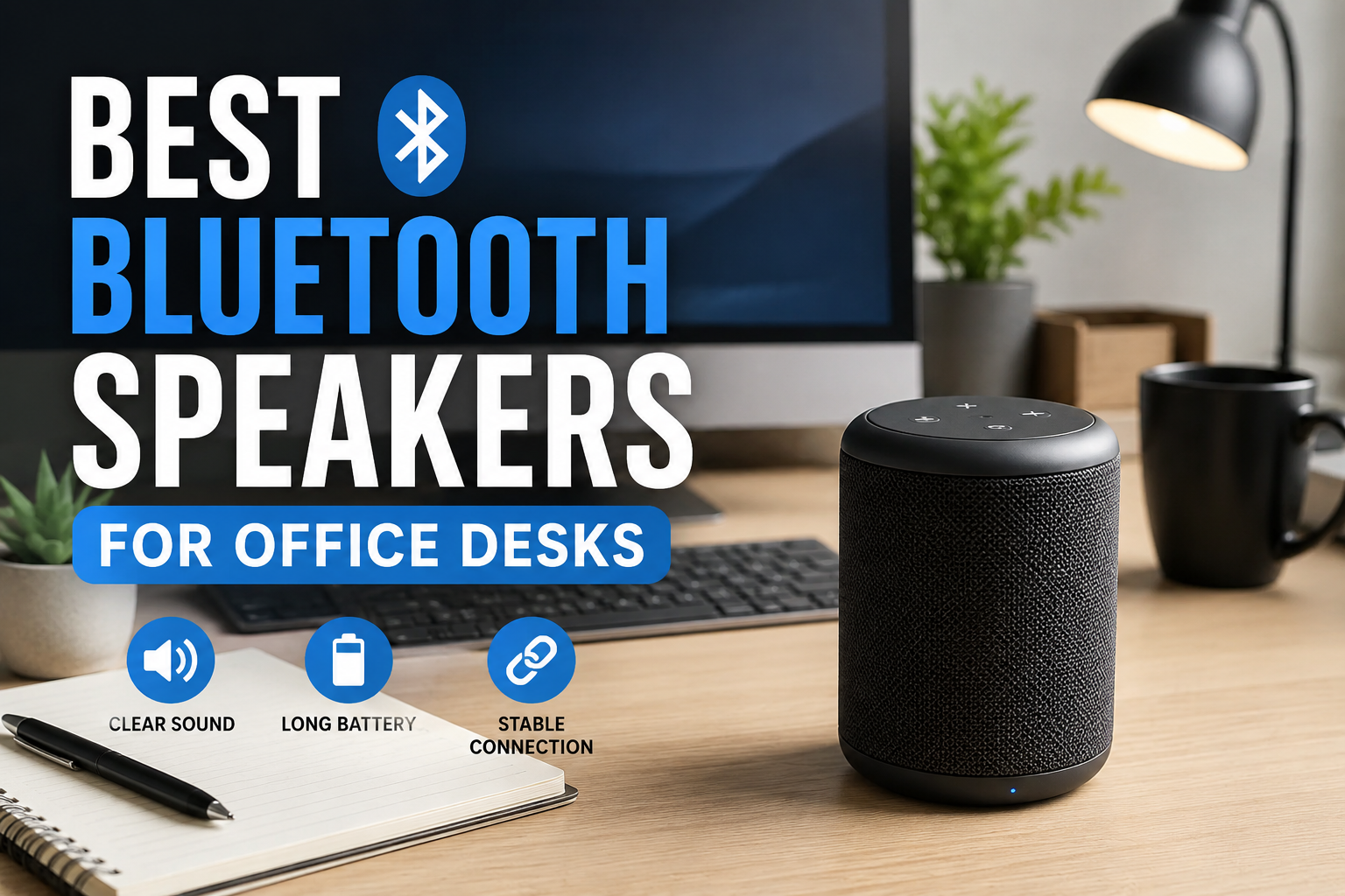 Bluetooth Speakers for Office Desks