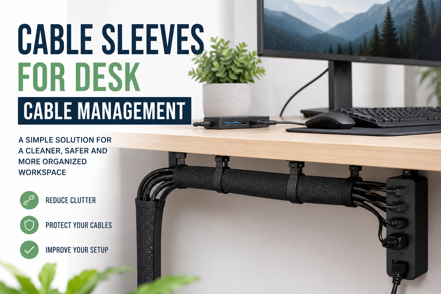 Best Cable Sleeves for Desk Cable Management