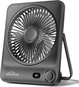 JISULIFE Portable Desk Fan