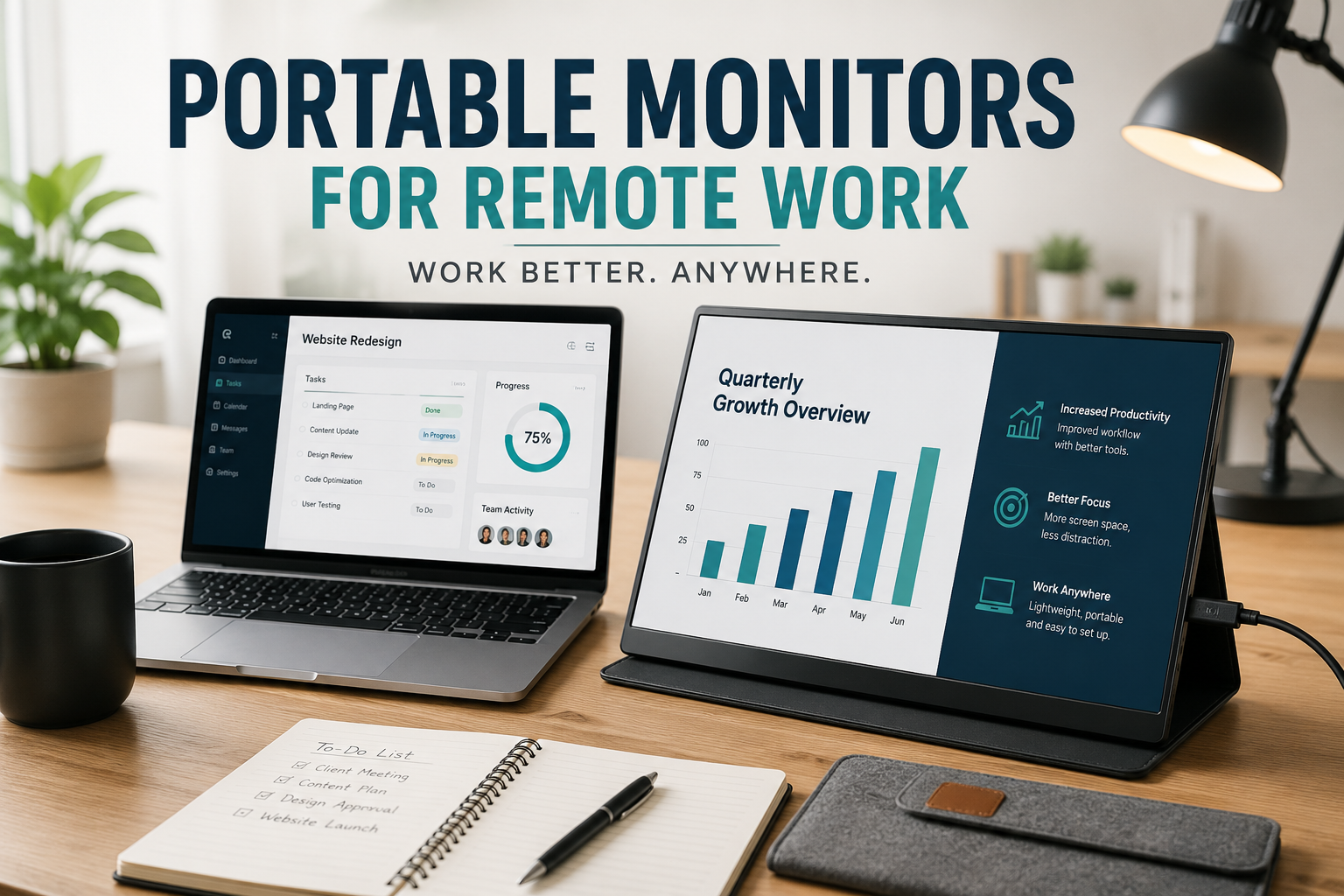Portable Monitors for Remote Work