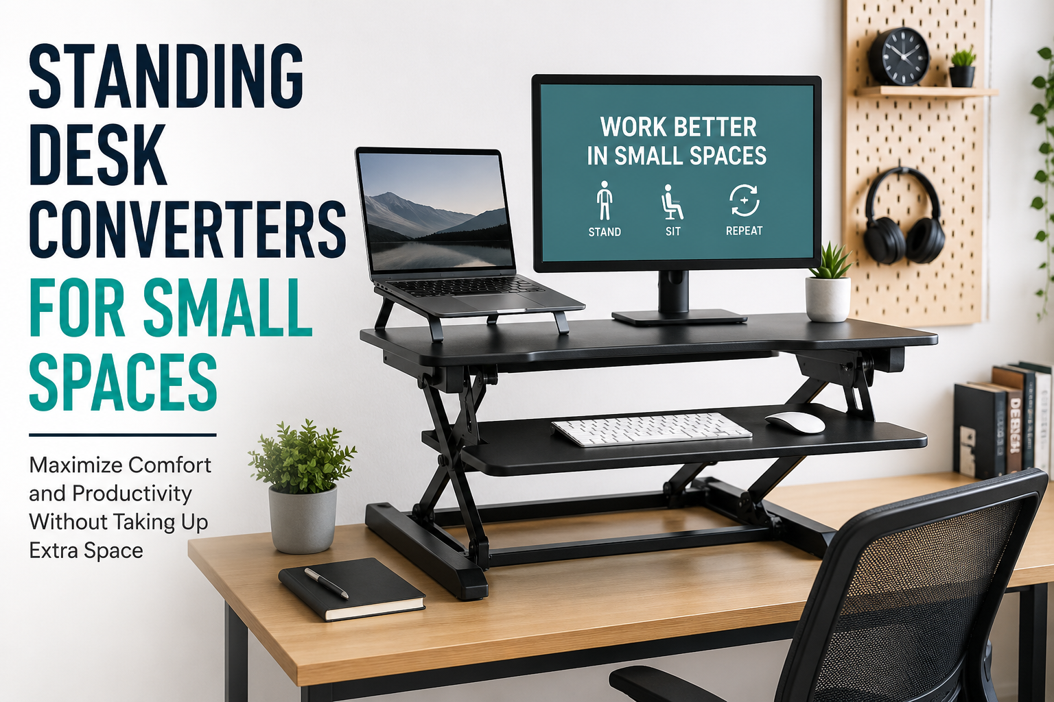 Standing Desk Converters for Small Spaces