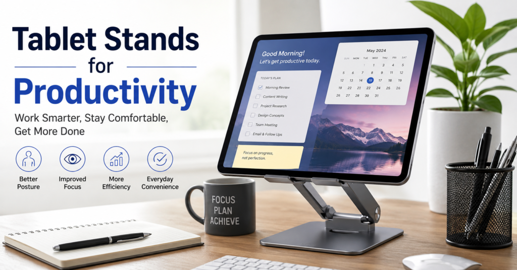 Tablet Stands for Productivity