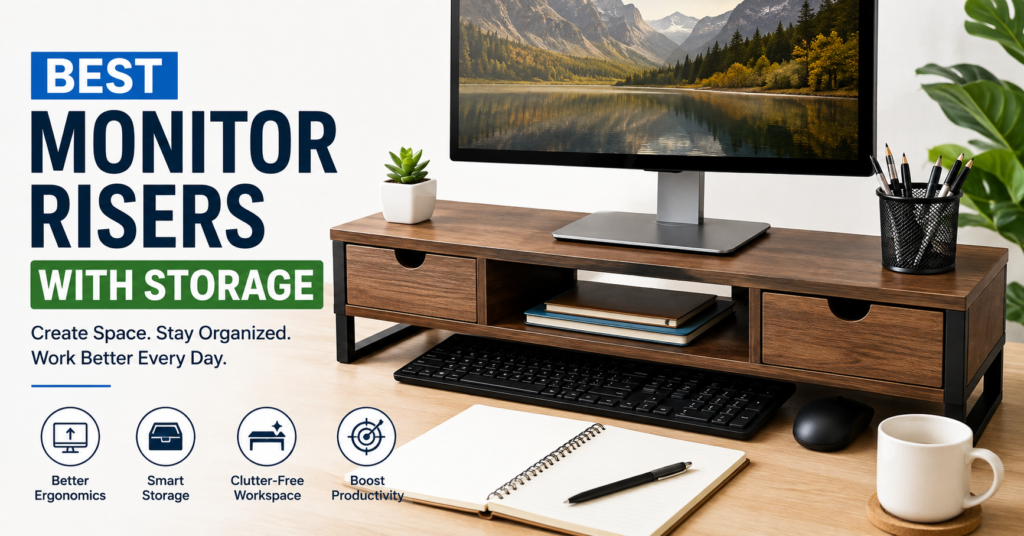 Best Monitor Risers With Storage