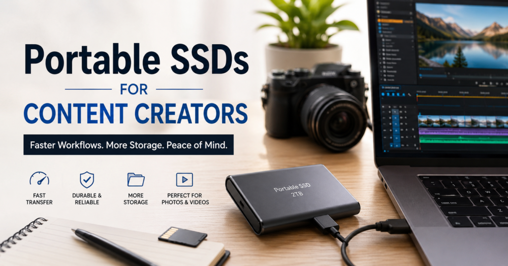 Portable SSDs for Content Creators
