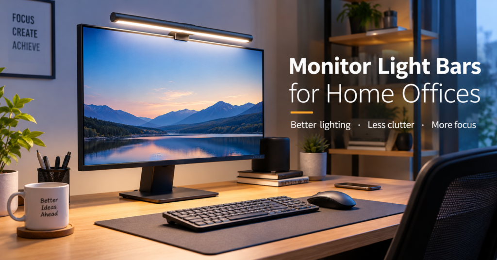 Monitor Light Bars for Home Offices