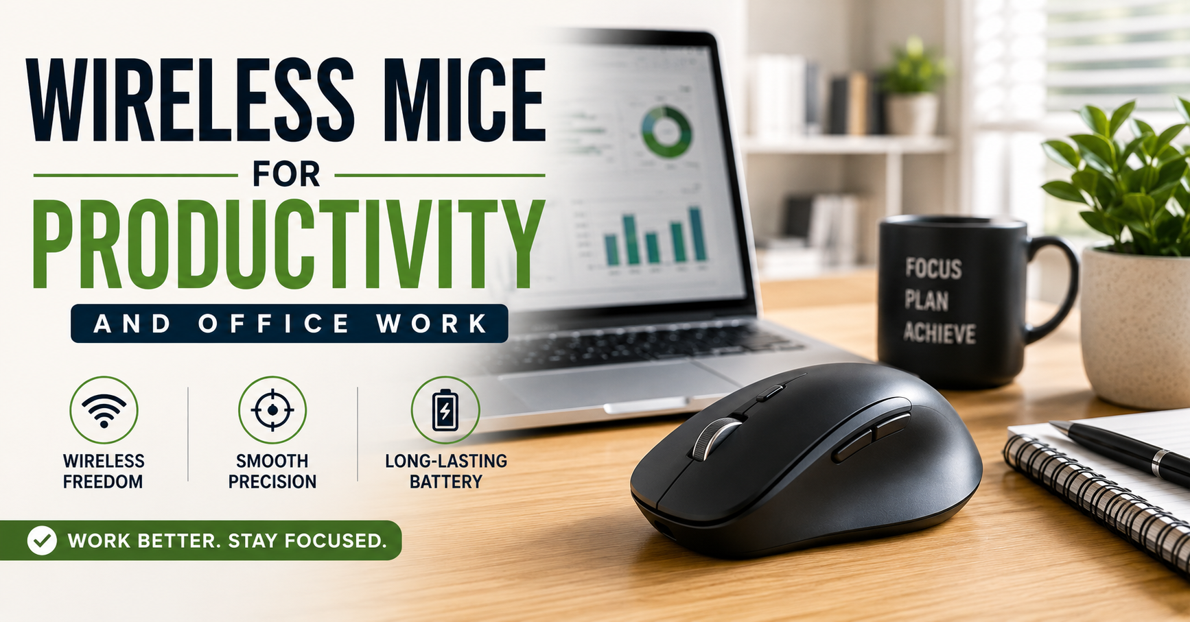 Wireless Mice for Productivity and Office Work